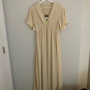 Pink Blush Maternity Dress